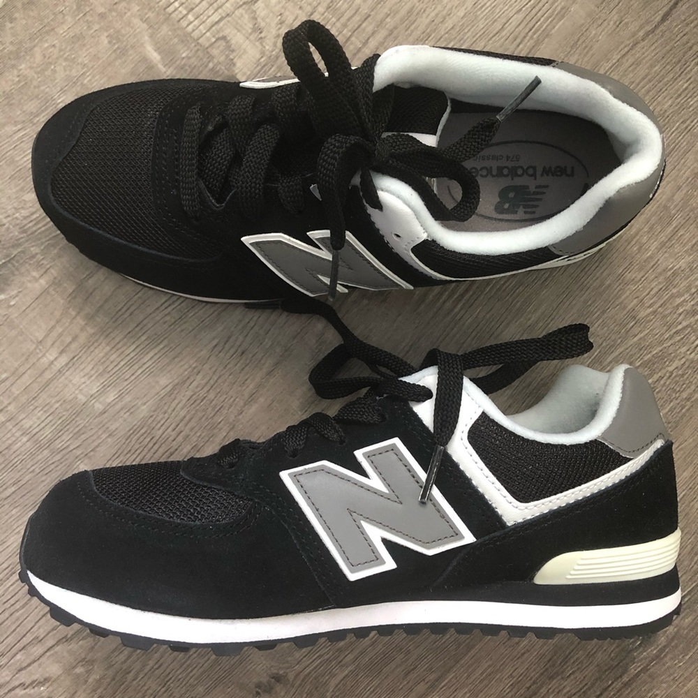 New Balance 574 Black Kids